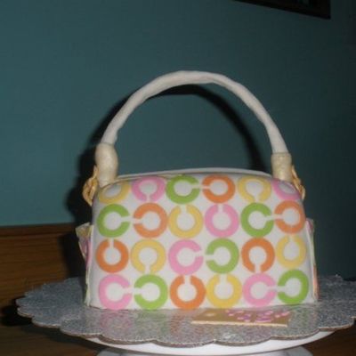 Colorful Coach Purse