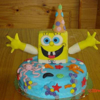 Sponge Bob 1St Birthday