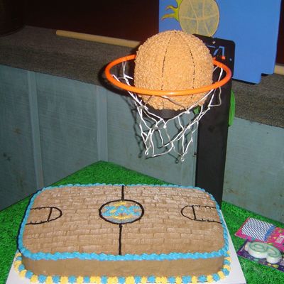 Basketball Cake