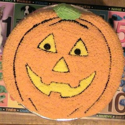 Jack-O-Lantern Cake