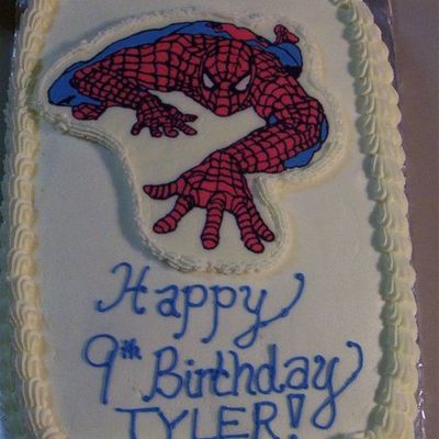 Spider Man Cake