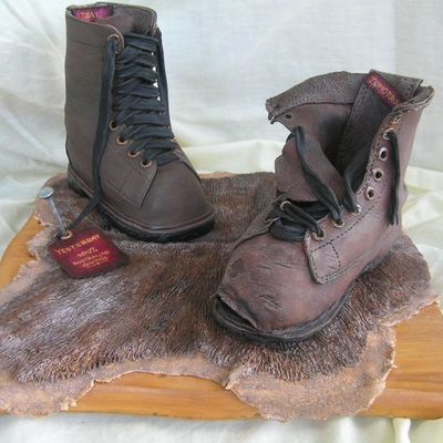 Gumpaste Boots