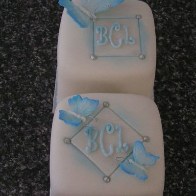 3Inch Wedding Cakes/bonbonaires