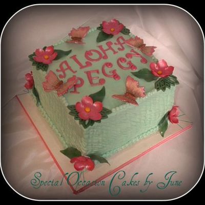 Flowers & Butterflies To Say Aloha