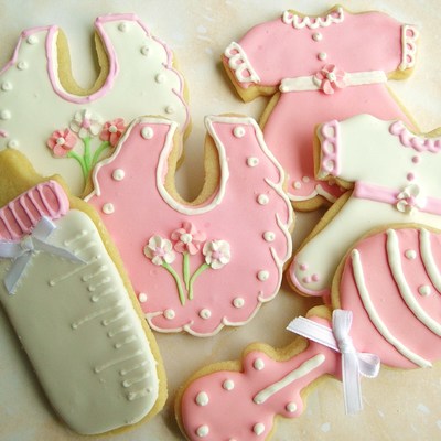 Girl Baby Shower Cookies