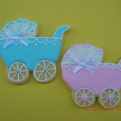 Baby Stroller Cookies