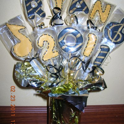 Senior Night Cookie Bouquet