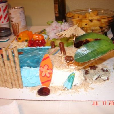 Luau Cake