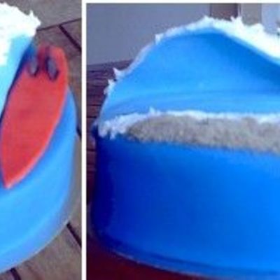 Surfing Cake
