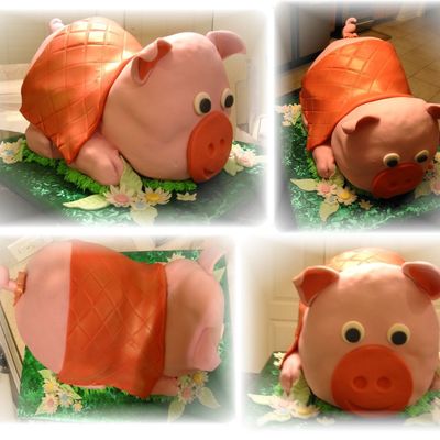 Pig In The (Red) Blanket