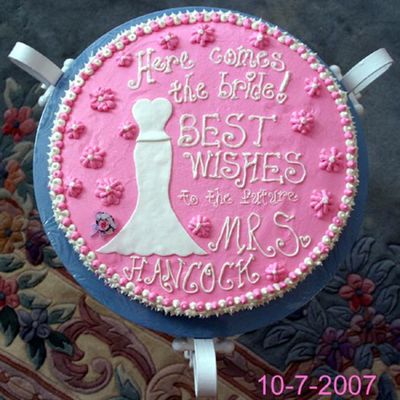 Daughter's Bridal Shower Cake