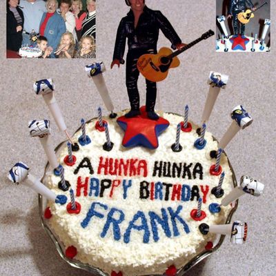 Elvis Fan Birthday Cake