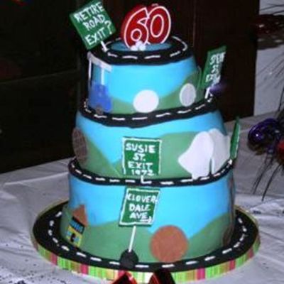 Road Of Life Cake