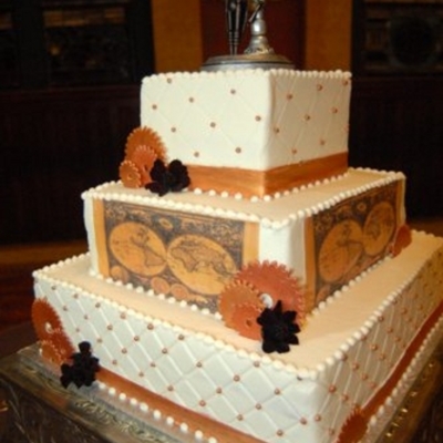 Steampunk Wedding Cake