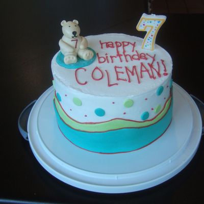 Fondant Bear Cake