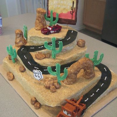 Cars Cake