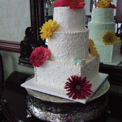 My 1St Wedding Cake!
