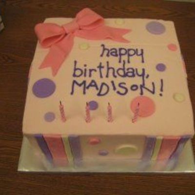 Pink/purple Stripes And Dots