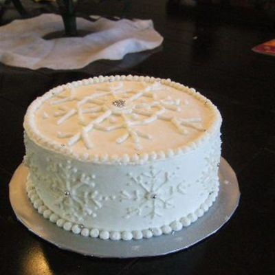 Snowflake Cake