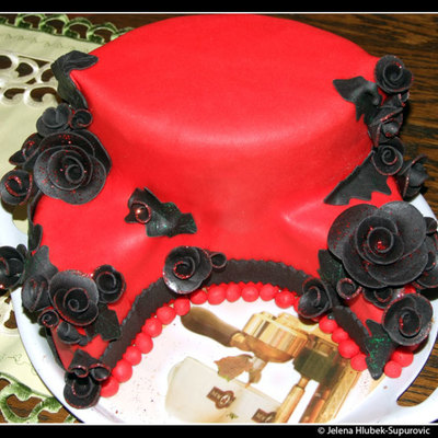 My Birthday Cake Red And Black