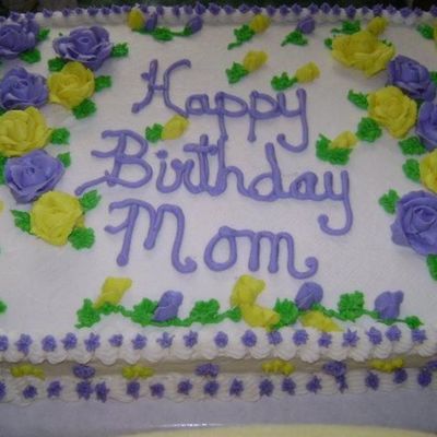 Fayes Moms Birthday Cake