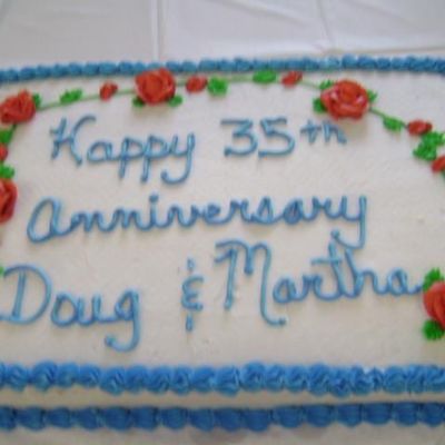 Doug And Marthas 35Th Wedding Anniversary
