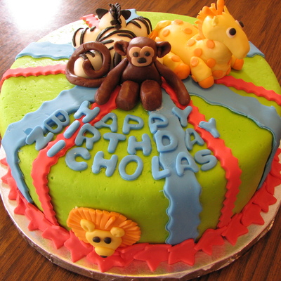 Zoo Cake