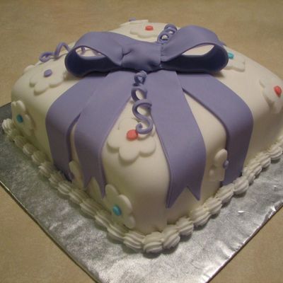 Covering Cake In Fondant Class