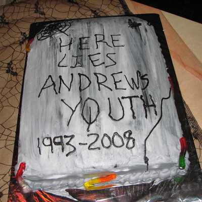 Andrew's Halloween Cake