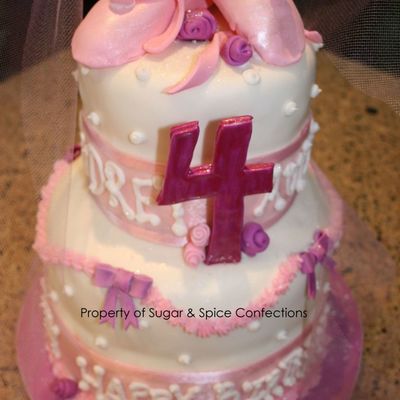 Ballet Slipper Cake