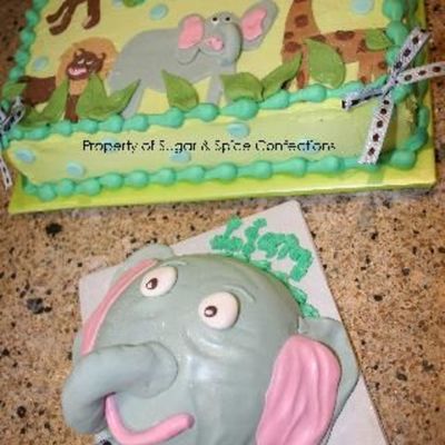 Jungle Cake & Smash Cake