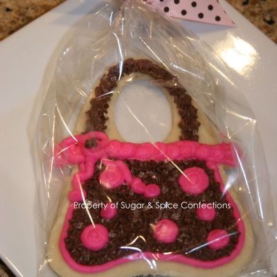 Pretty Purse Cookies