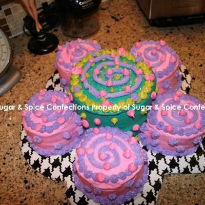 Funky Flower Cake