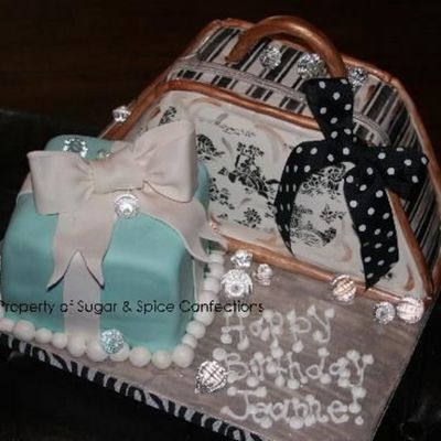 Tiffany Bling Cake