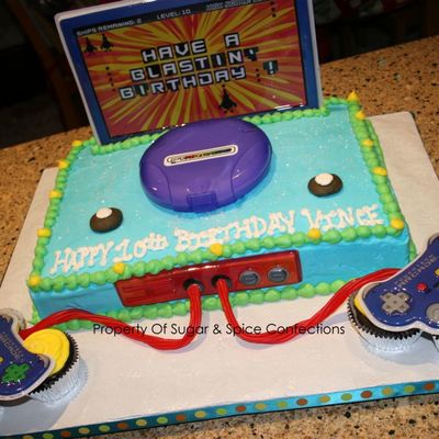 Video Game Cake