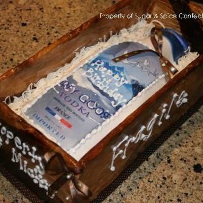 Grey Goose Vodka Crate