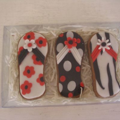 Flip Flops Cookies