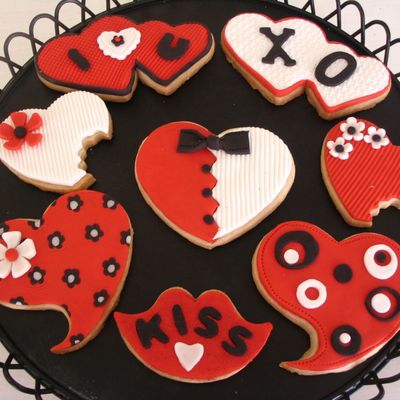 Fondant Bridal Shower Cookies