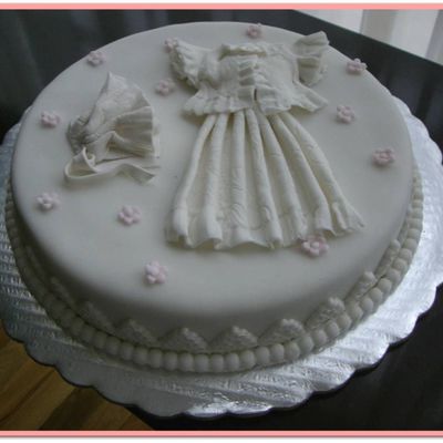 Christening Robe Cake