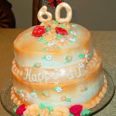 60Th Birthday Cake