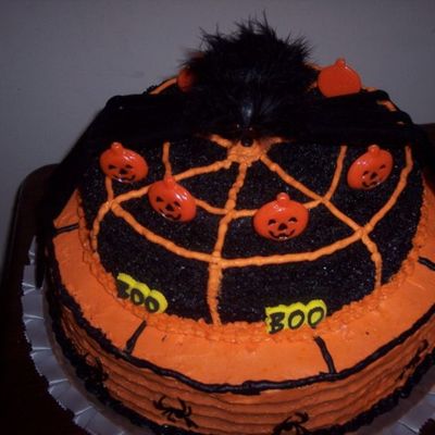 Mi Bizcocho De Halloween