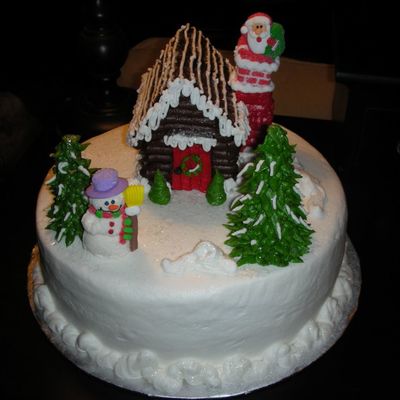 Santa Visiting House