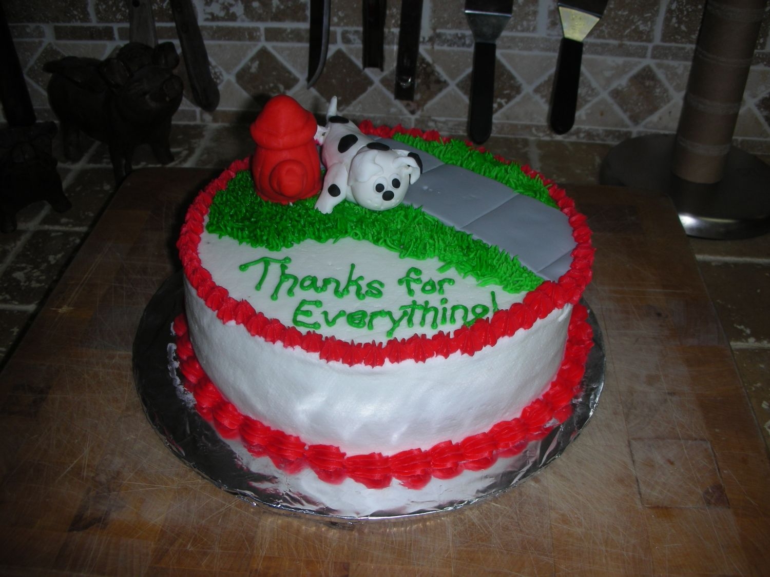 Dalmation At Fire Hydrant