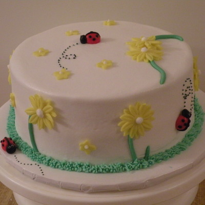 Ladybugs And Flowers