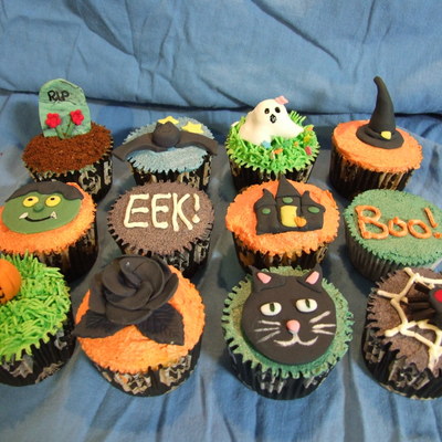 Halloween Cupcake Set