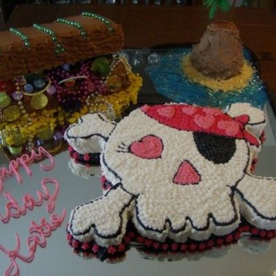 Girl's Pirate Cake