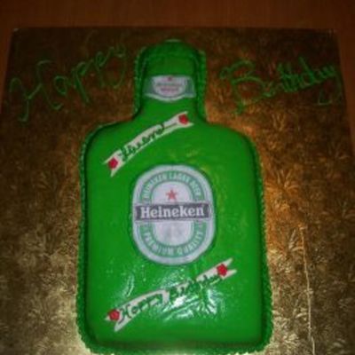 Heineken Cake For My Husband