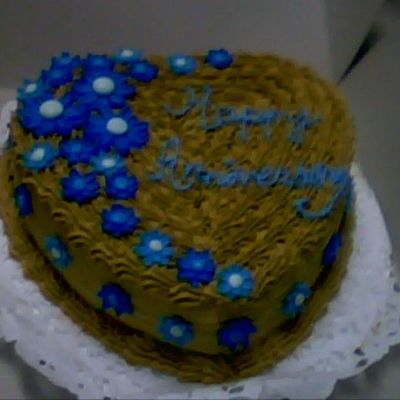 Chocolate Anniversary Cake