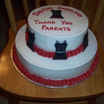 Cheerleader Cake