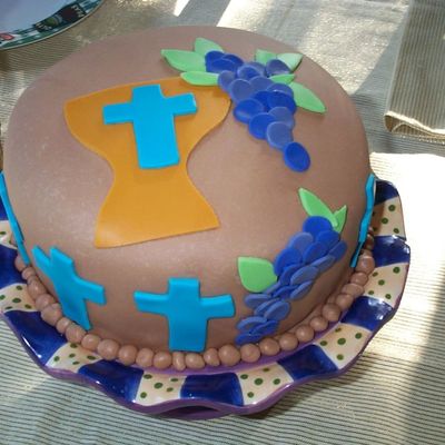 First Communion Mmf Cake